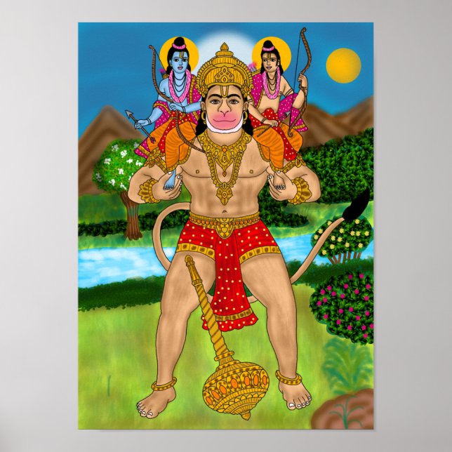 Hanuman Poster (Devant)