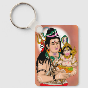 Hanuman- und Shiva-Schlüsselanhänger Schlüsselanhänger