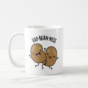 Hap-bohnen-ness Funny Bean Pun Kaffeetasse