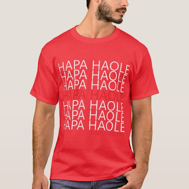 HAPA HAOLE T-Shirt (Vorderseite)