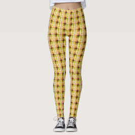 Hapa Kariert Green 1974, Leggings
