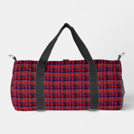 Hapa Kariert Orange 1974, Duffle Bag