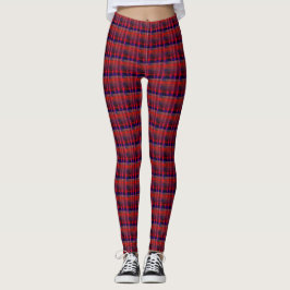 Hapa Kariert Orange 1974, Leggings
