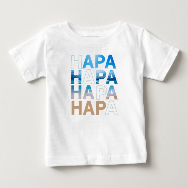 HAPA LIEBE-SHIRT BABY T-SHIRT (Vorderseite)