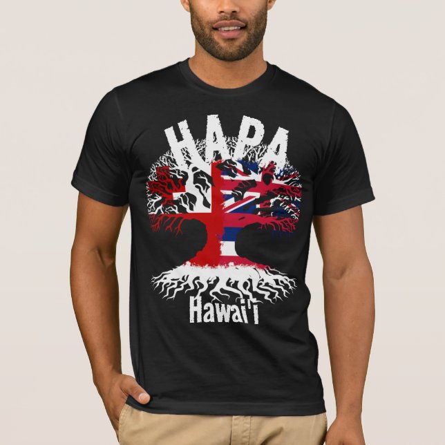 HAPA TONGA HAWAII ROOTS T-Shirt (Vorderseite)