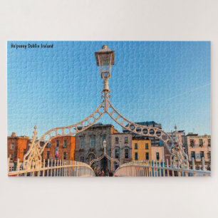 Ha'penny Bridge Dublin Irlande Jigsaw Puzzle