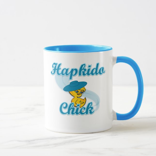 Hapkido Chick #3 Tasse (Rechts)