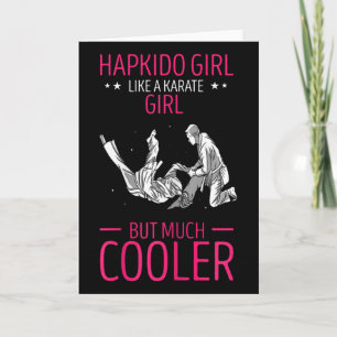 Hapkido Korean Martial Arts Hapkido wirft wie ein Karte