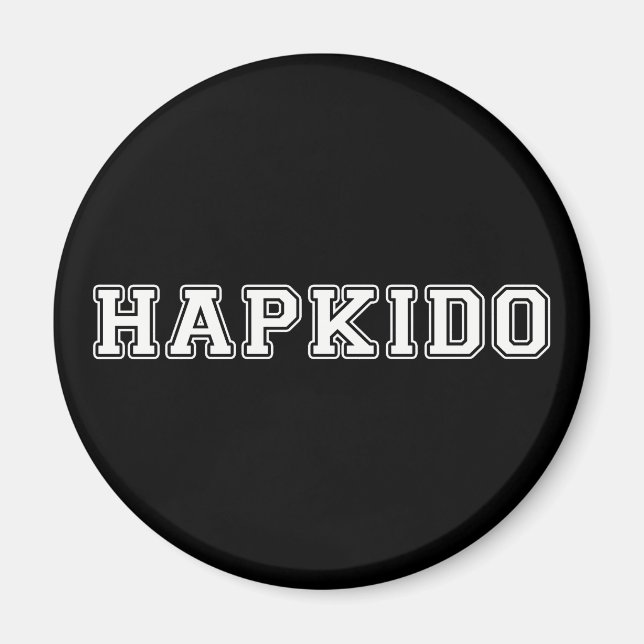 Hapkido Magnet (Vorne)