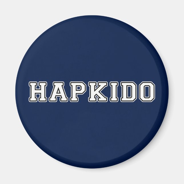 Hapkido Magnet (Vorne)