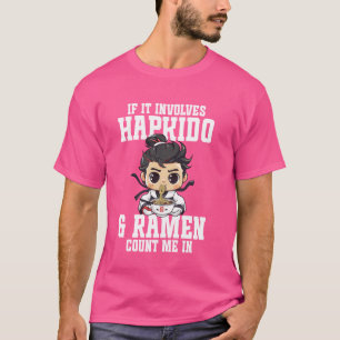 Hapkido Ramen Korean Martial Arts Belt Traditionel T-Shirt