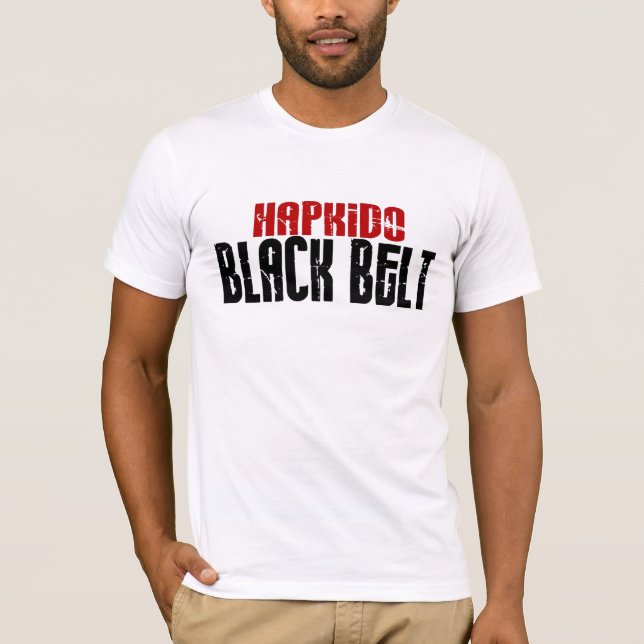 HAPKIDO schwarzer Gürtel 3,1 T-Shirt (Vorderseite)