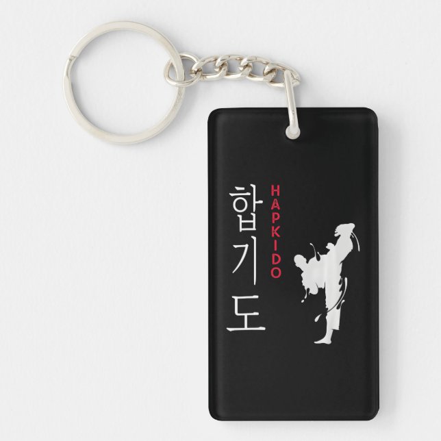 Hapkido Selfdefense Korean Martial Arts Schlüsselanhänger (Vorderseite)