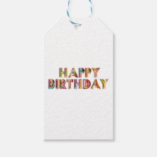 Happ Birthday Geschenkanhänger