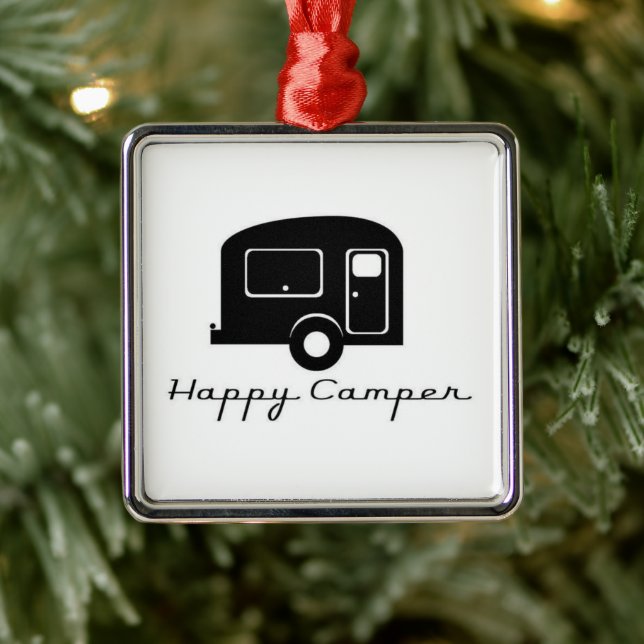 ***HAPPCAMPER*** FUN JEDERZEIT ORNAMENT AUS METALL (Baum)