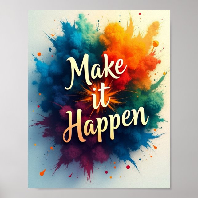 Happen Poster (Vorne)