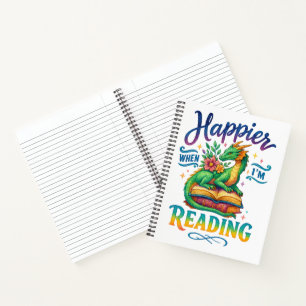 Happier, wenn ich lese notizbuch
