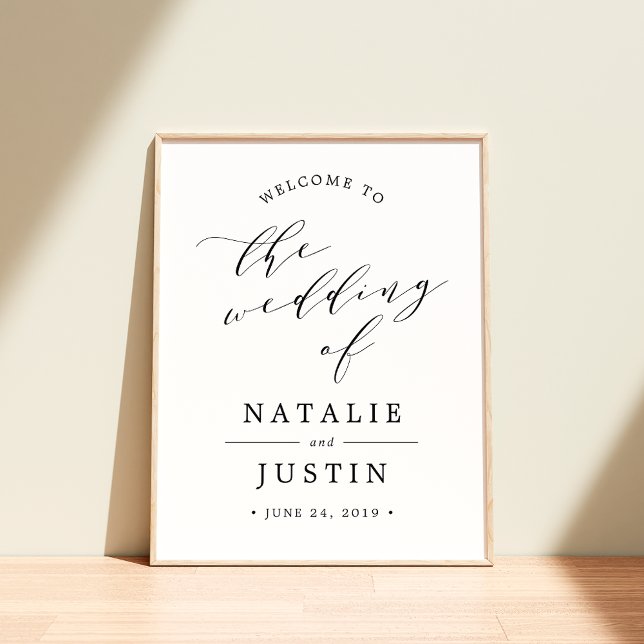 Happil Ever After Wedding Welcome Sign Poster (Von Creator hochgeladen)