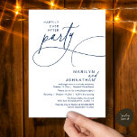 Happily Ever After Modern Elegant Wedding Dinner Einladung<br><div class="desc">Celebrate your love story with this elegant minimalist wedding invitation, designed with a refined sans font paired with delicate romantic elegant handwritten script. Perfect for couples who love modern romance, soft neutrals, and timeless typography, "happily ever after party". Perfect for couples extending their joyous occasion, this invitation exudes sophistication with...</div>