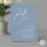 Happily Ever After Modern Elegant Wedding Dinner Einladung<br><div class="desc">Celebrate your love story with this elegant minimalist wedding invitation, designed with a refined sans font paired with delicate romantic elegant handwritten script. Perfect for couples who love modern romance, soft neutrals, and timeless typography, "happily ever after party". Perfect for couples extending their joyous occasion, this invitation exudes sophistication with...</div>