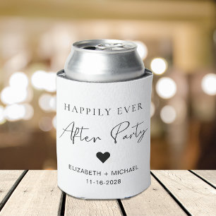 Happily Ever After Party Hochzeitsempfang Dosenkühler