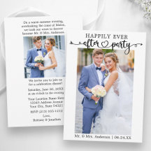 Happily Ever After Party Kalligrafie Herz 2 Foto