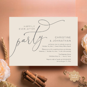 Happily Ever After Party, Romantisches Dinner mit  Einladung