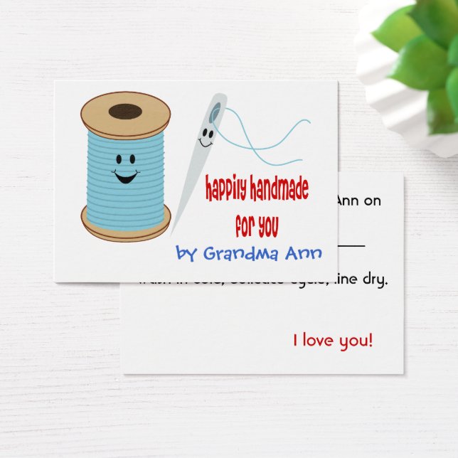 Happily Handmade Hang Tag (Schreibtisch)