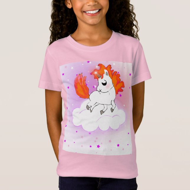 Happiness magic unicorn T-Shirt (Vorderseite)