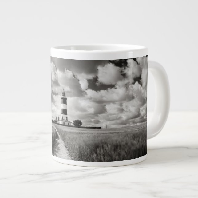 Happisburgh Lighthouse Jumbo-Tasse (Vorderseite Rechts)