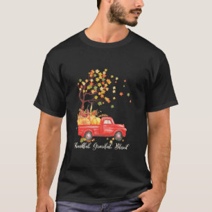Happpy Erntedank Day Herbst Herbst Maple Blätter T T-Shirt