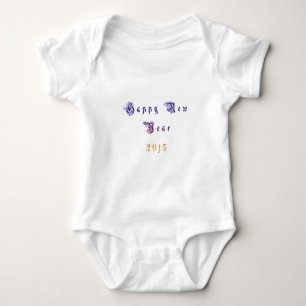 Happu Neues Jahr 2015 Hakuna Matata wünscht.png Baby Strampler