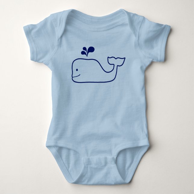 HAPPWALE BABY BODYSUIT STRAMPLER (Vorderseite)