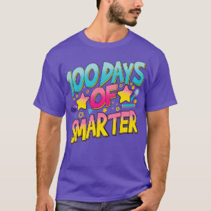 Happy 00 Tage der Schule 00 Tage schlauer Geschenk T-Shirt