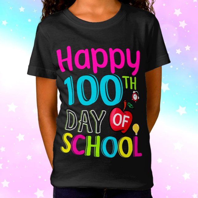 Happy-100-th-day-School T-Shirt (Von Creator hochgeladen)