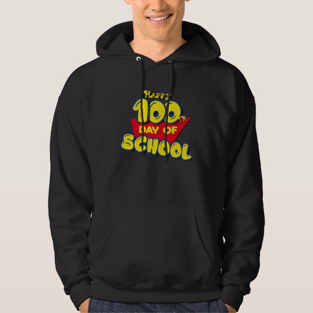 Happy 100th Day of School  for Teachers Kids Hoodie (Vorderseite)