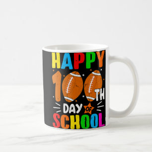 Happy 100th Day of School Kids Teacher Kaffeetasse