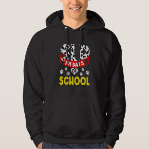 Happy 101 Days Schule Niedlich Hund Lover Student Hoodie