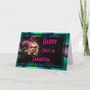 Happy 16 . Geburtstag Geburtstag Einladung