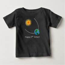 Happy 1. Orbit Space Geburtstag Shirt