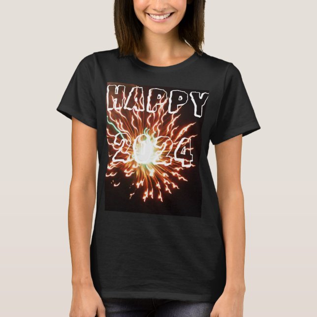 HAPPY 2024 tee (Vorderseite)