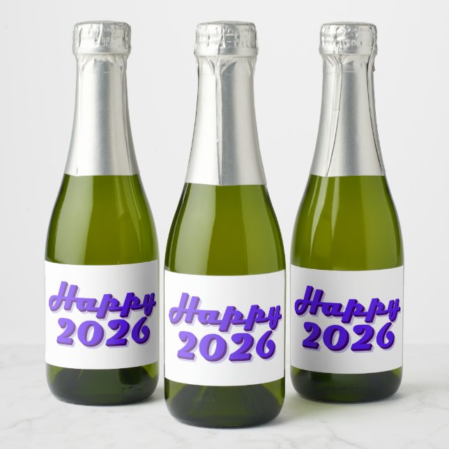 Happy 2026 (Flaschen)
