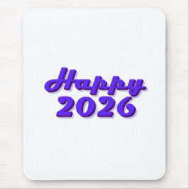 Happy 2026 mousepad