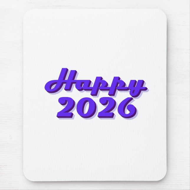 Happy 2026 mousepad (Vorne)