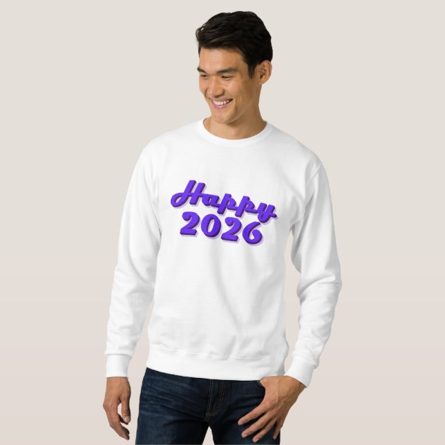 Happy 2026 sweatshirt (Vorne ganz)