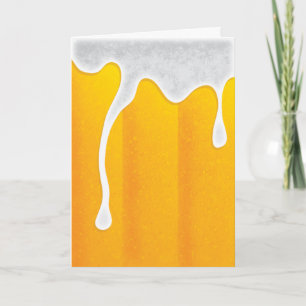 Happy 21. Card - Bierstein Karte