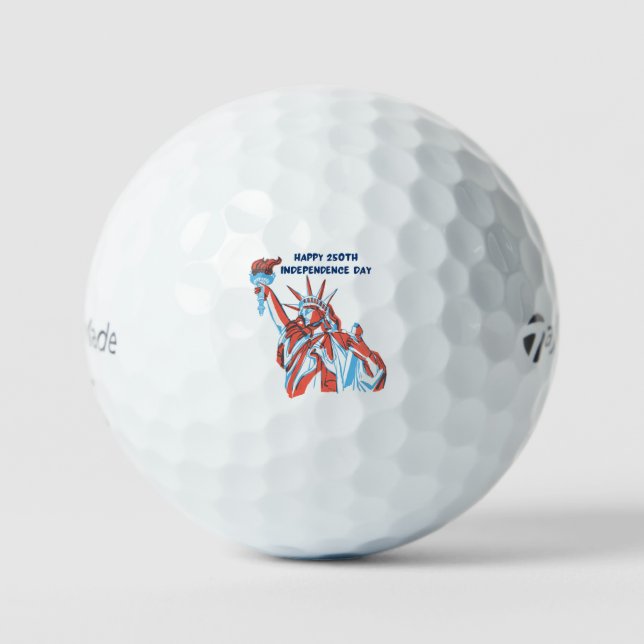 Happy 250th Independence Day 1776-2026 Golfball (Vorderseite)