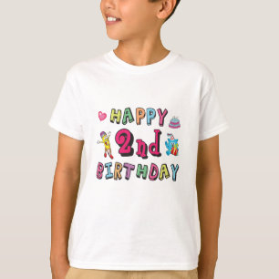 Happy 2. Geburtstag 2 Jahr b-Tag Überraschung T-Shirt