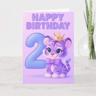 Happy 2. Geburtstagskarte Karte