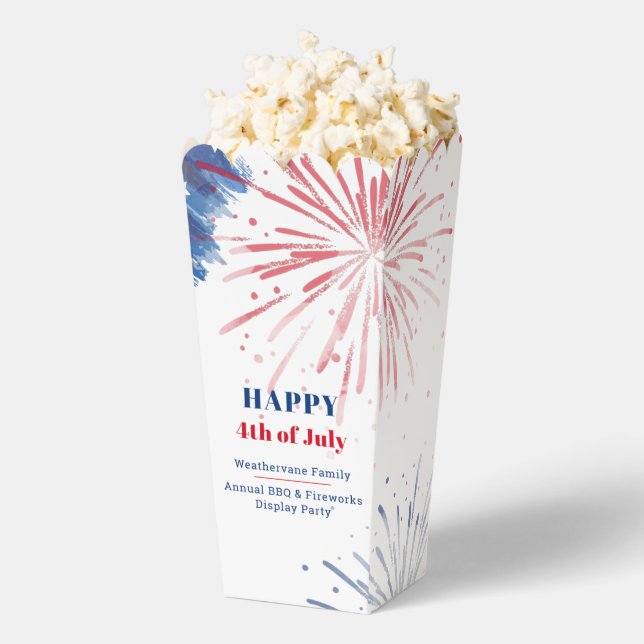 Happy 4. Juli Holiday USA Family Wiedersehen Party Geschenkschachtel (Geplatzt)